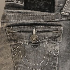 Girls True Religion Jeans in Gray Size 12